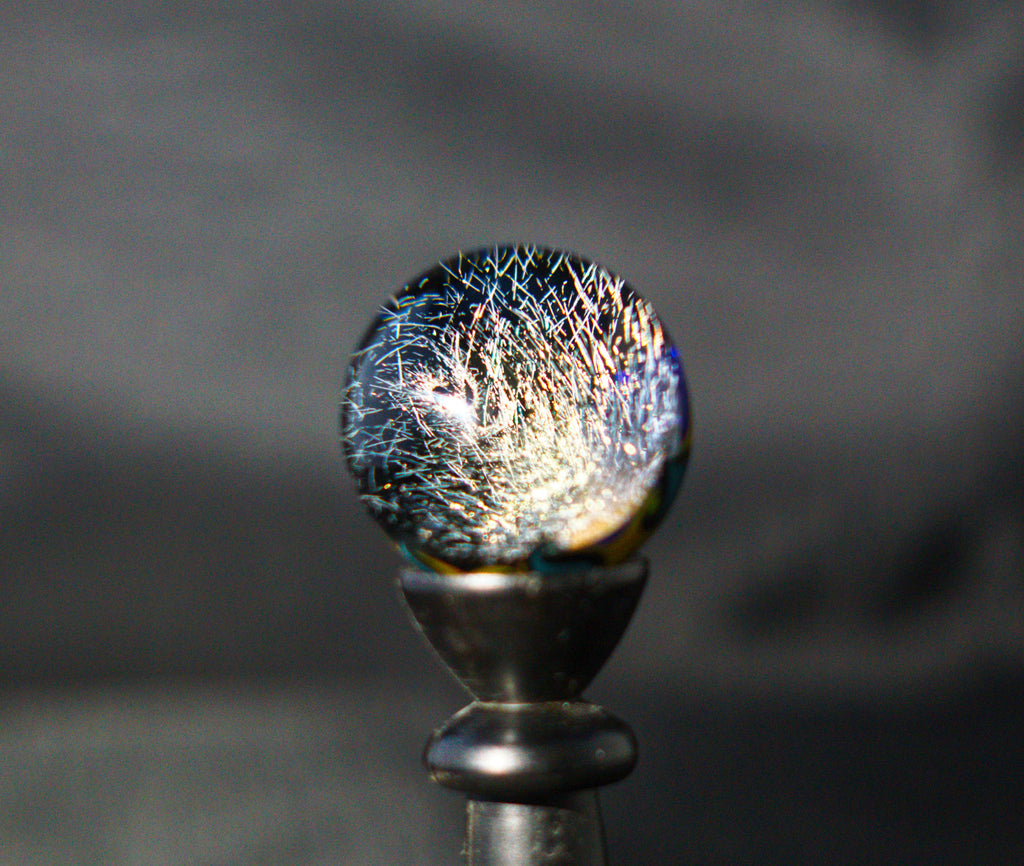 Galaxy + Trippy Pattern Marble 37mm