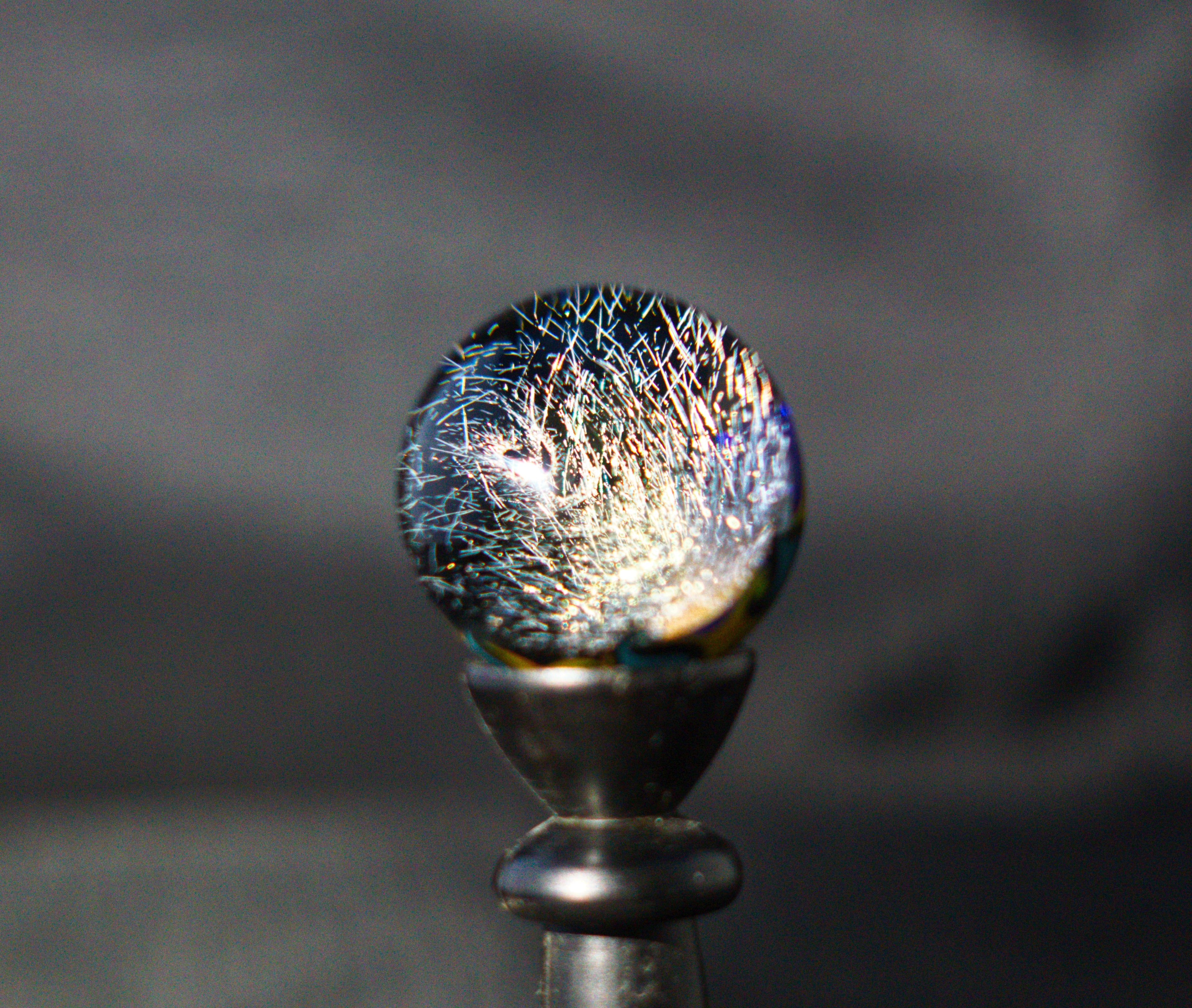 Galaxy + Trippy Pattern Marble 37mm