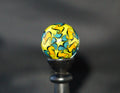 Galaxy + Trippy Pattern Marble 37mm