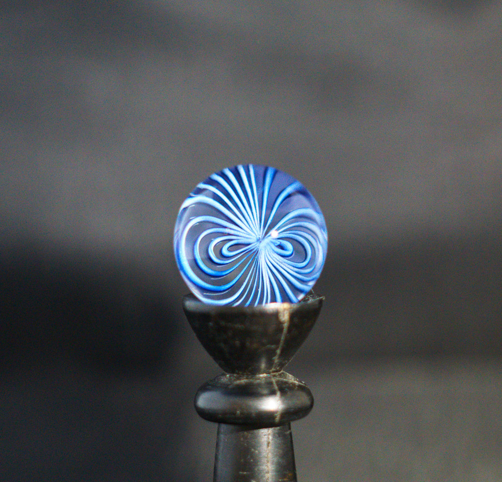 Blue Infinity Marble 29mm