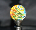Oversized Rainbow Wigwag Marble 45mm