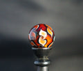 Fire Swirls Marble 33mm