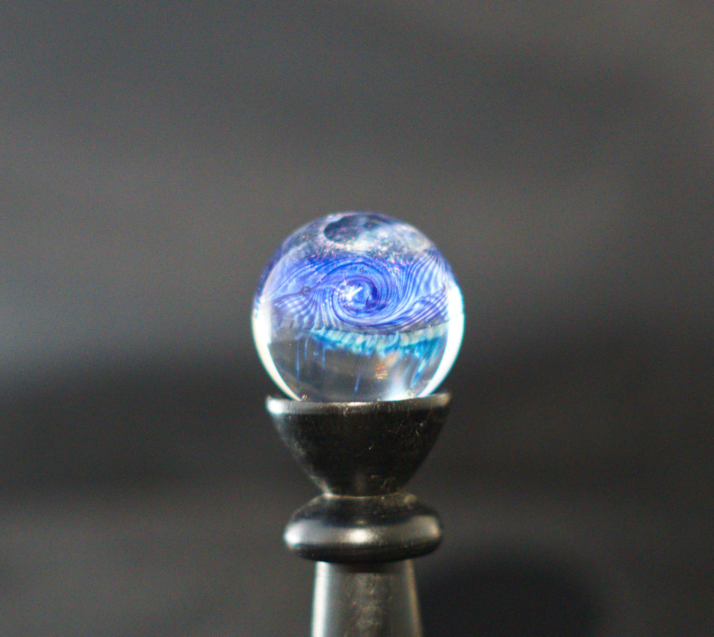 Flower Leaf + Galaxy Swirls 30mm