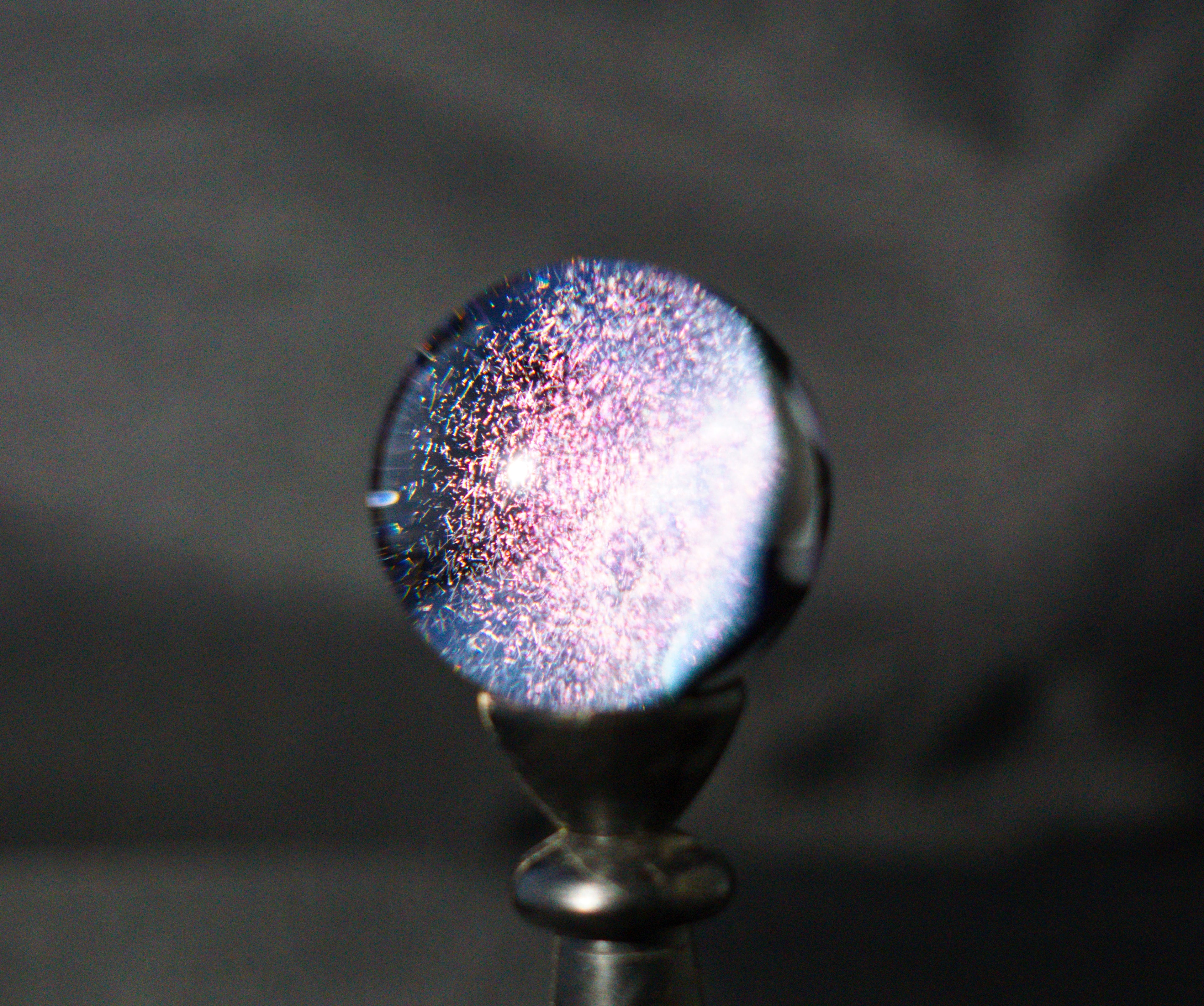 Oversized Galaxy + Black And White Marble 45mm
