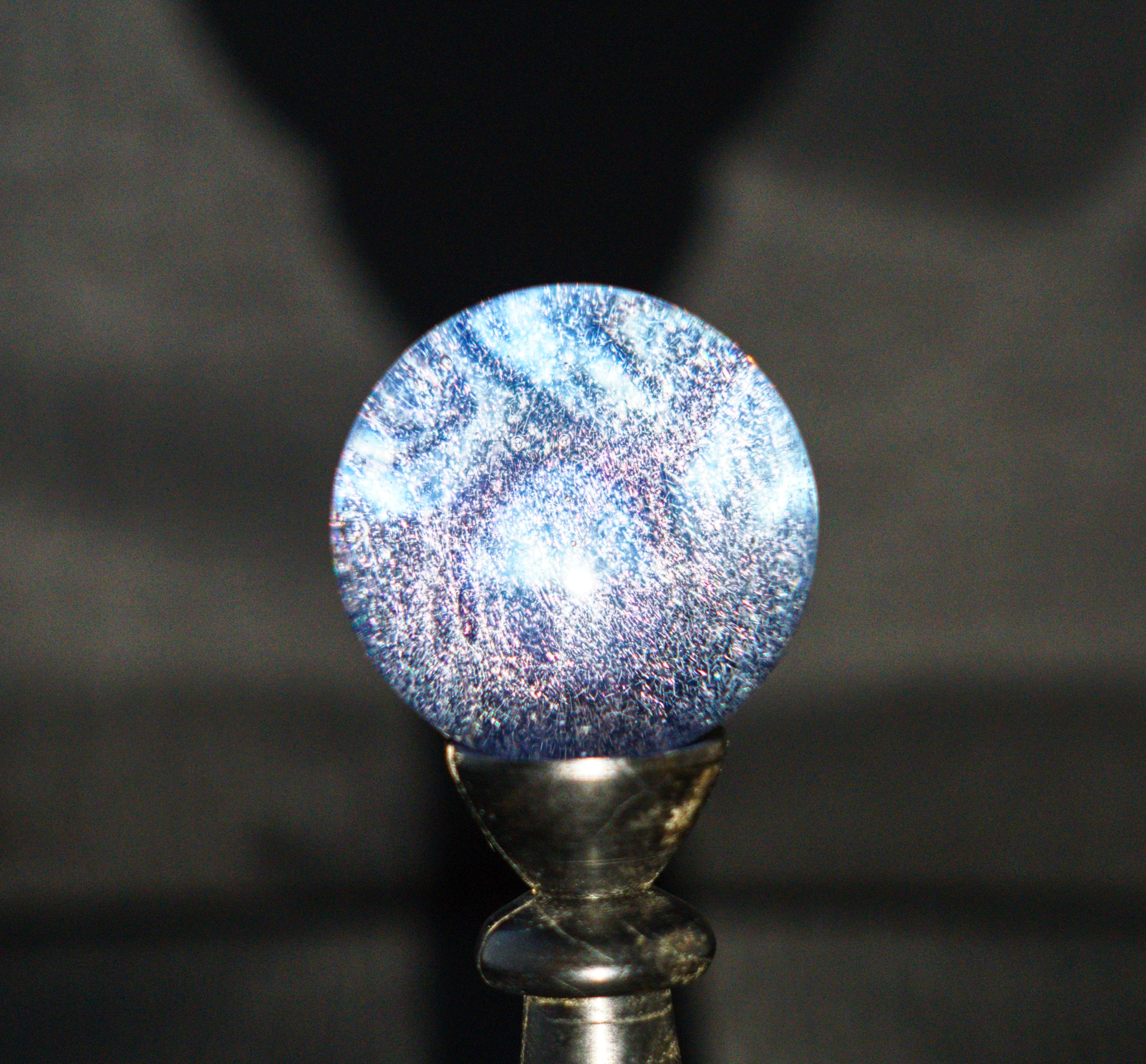 Oversized Galaxy + Black And White Marble 45mm