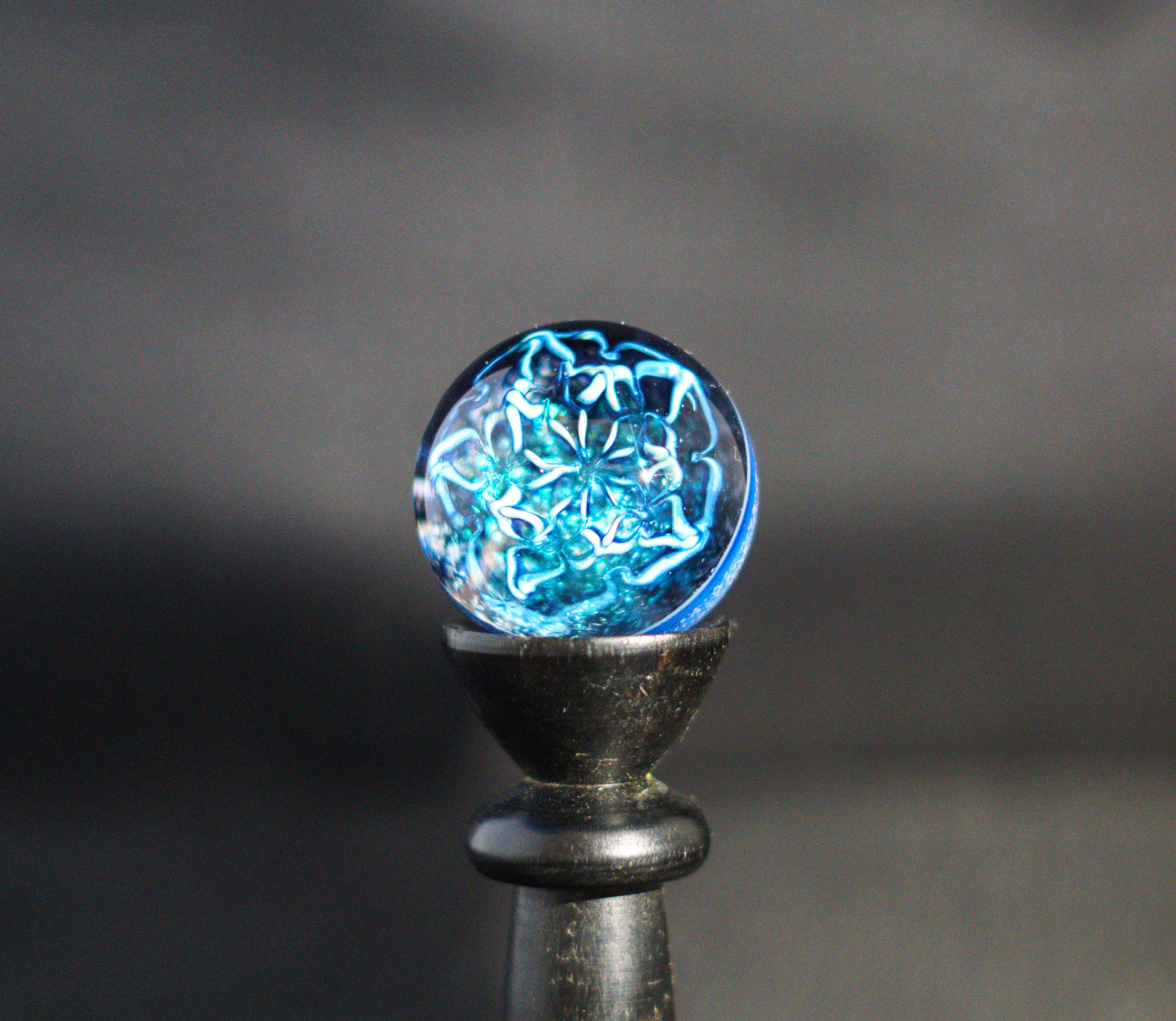 Iced Snowflake Marble 32mm