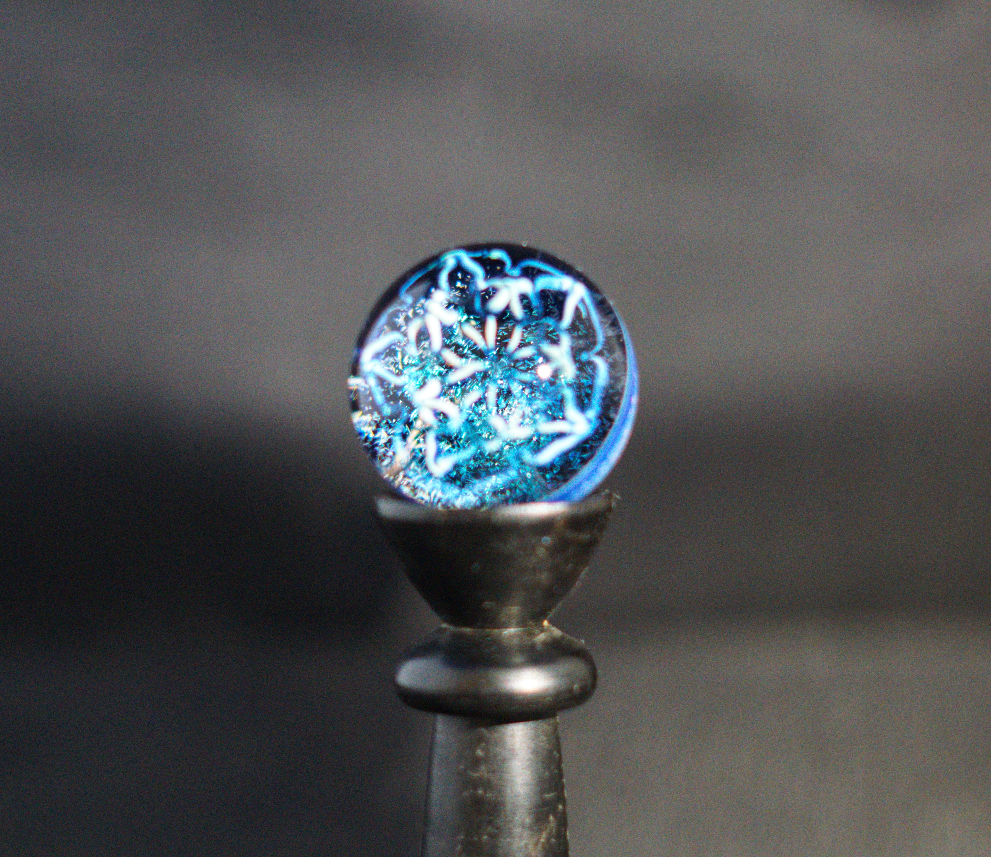 Iced Snowflake Marble 32mm