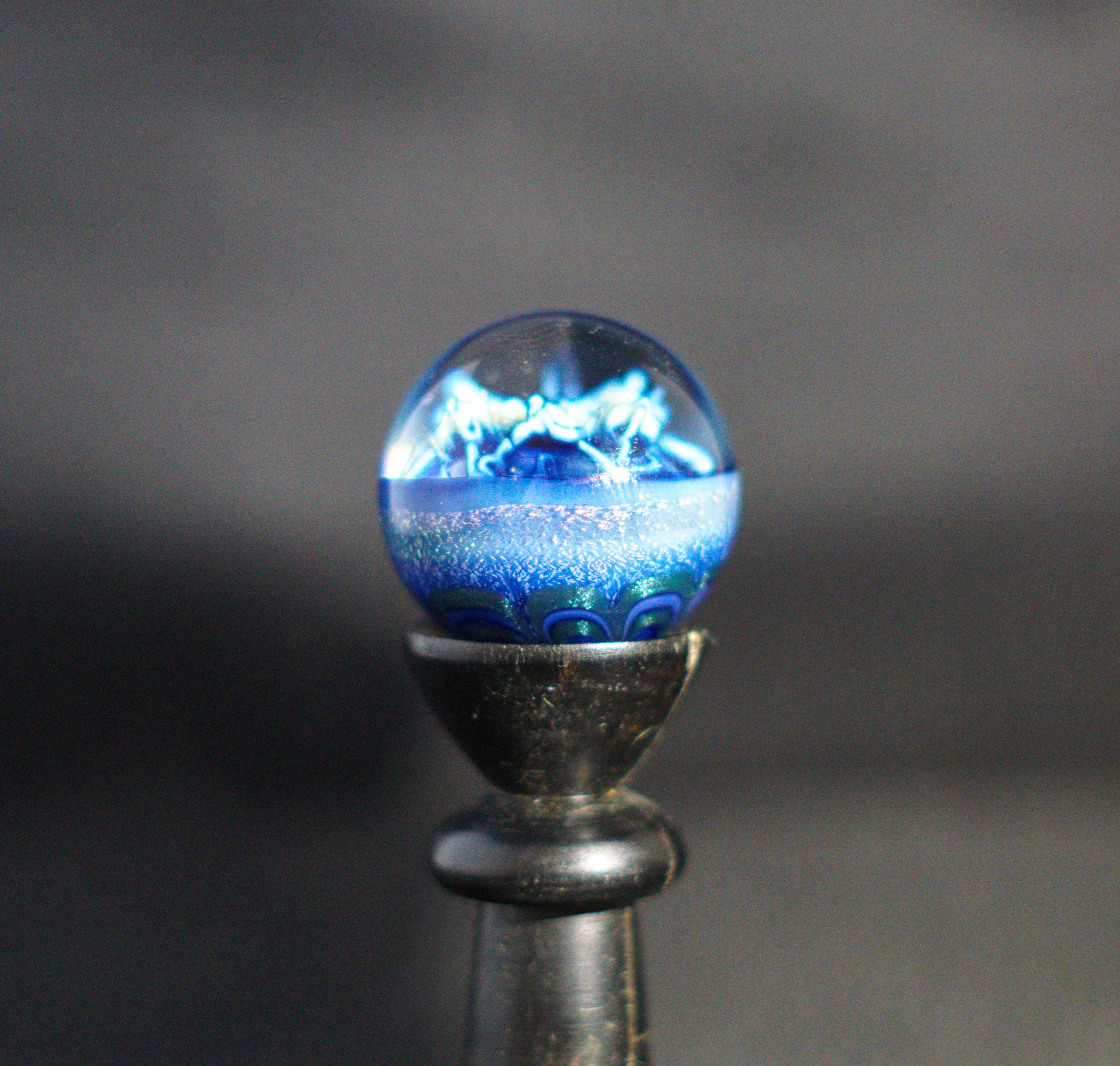 Iced Snowflake Marble 32mm