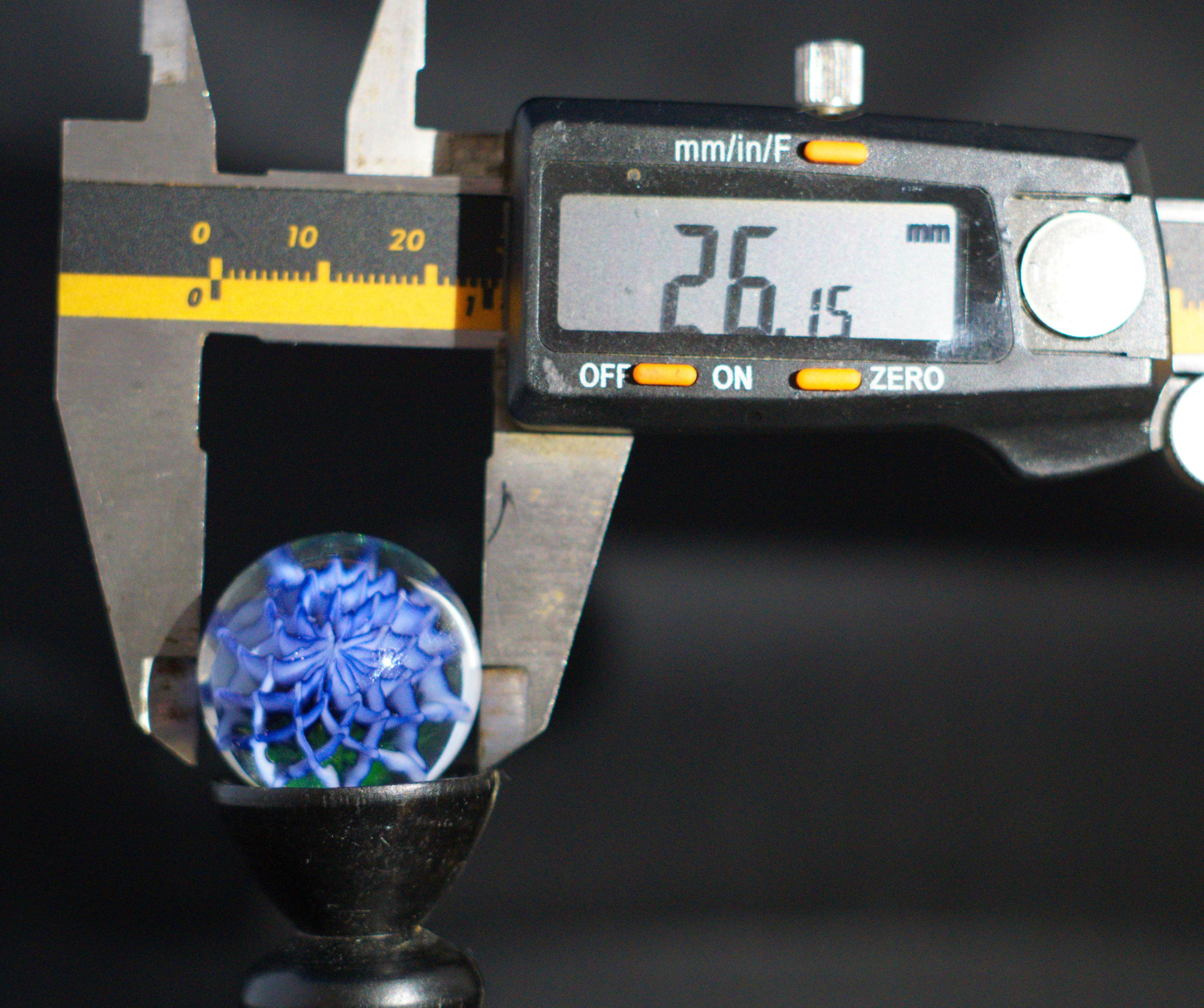 UV Lotus Flower Marble 26mm