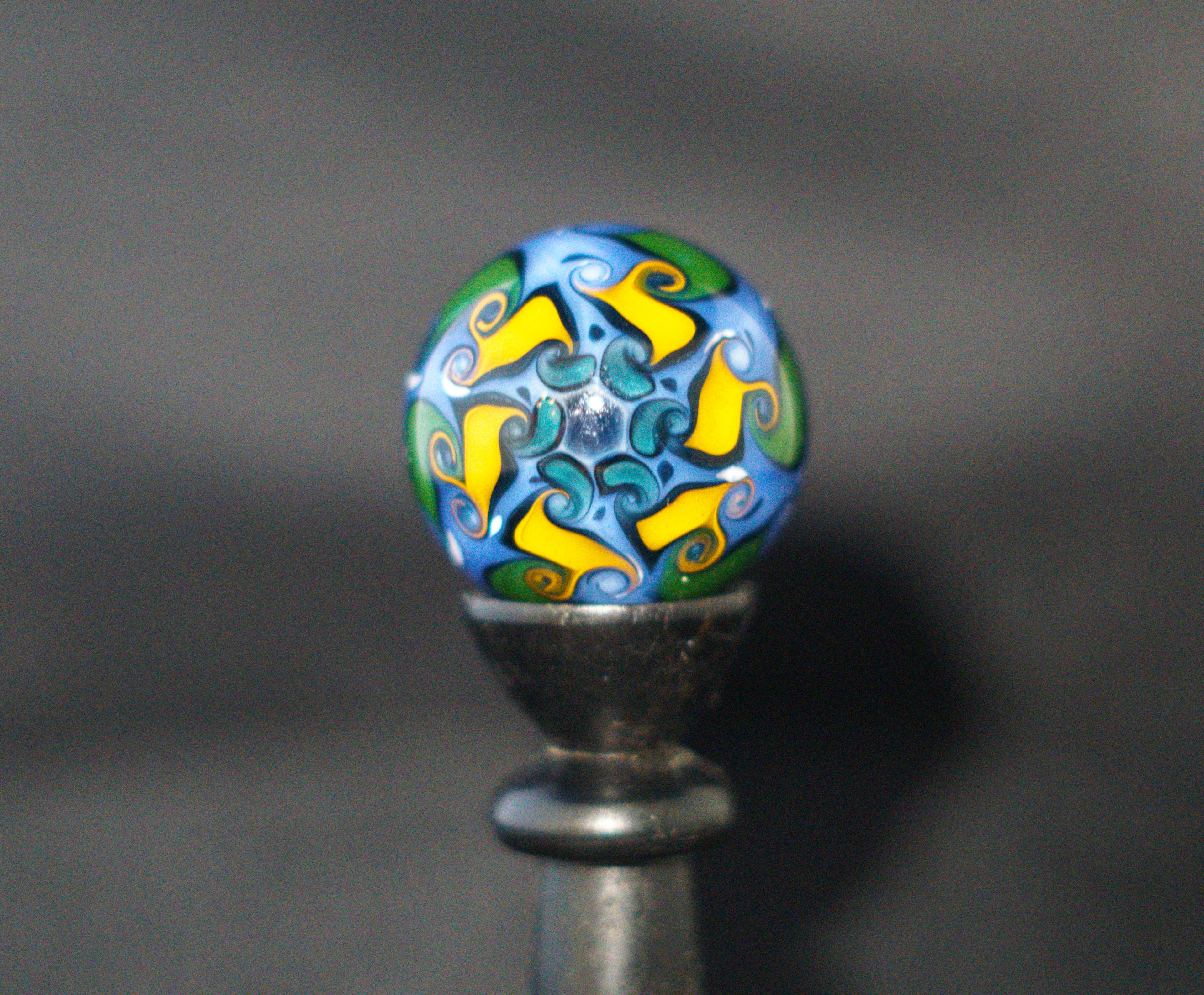 Rainforest + Ocean Swirls Marble 37mm
