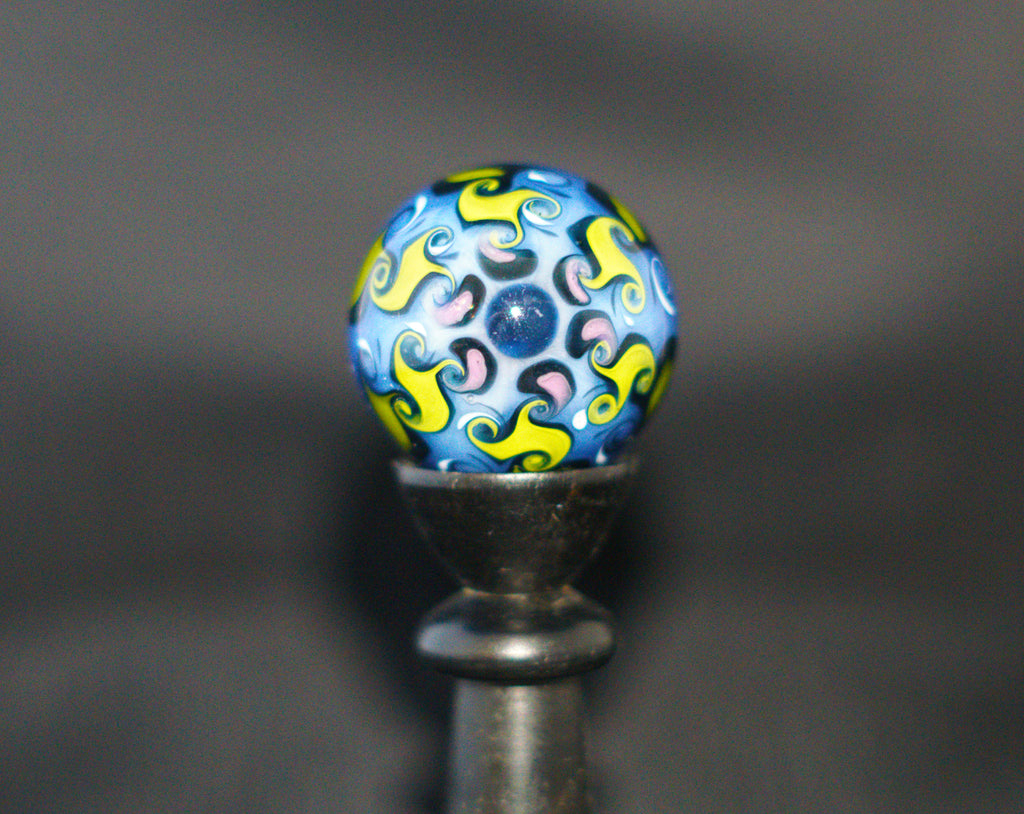 Rainforest + Ocean Swirls Marble 37mm