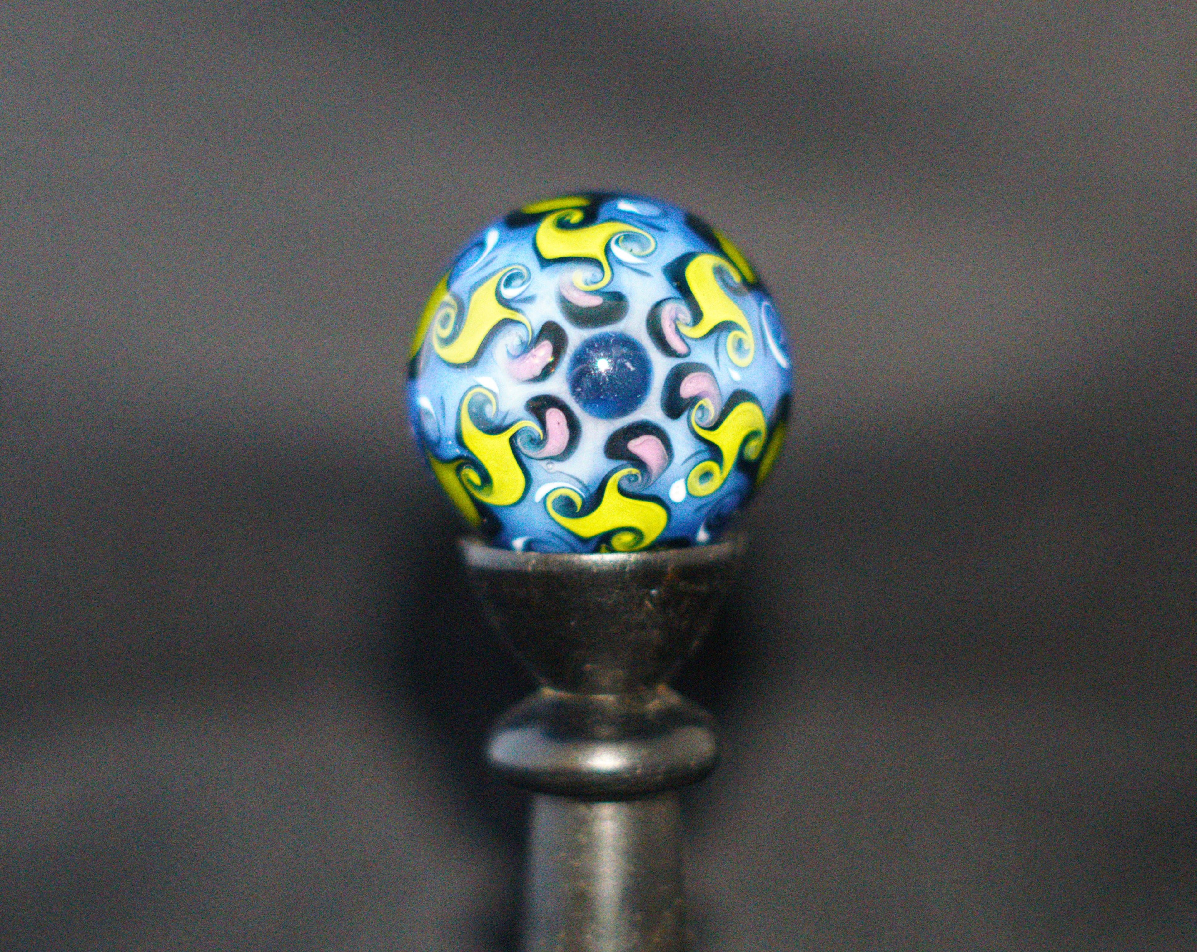 Rainforest + Ocean Swirls Marble 37mm