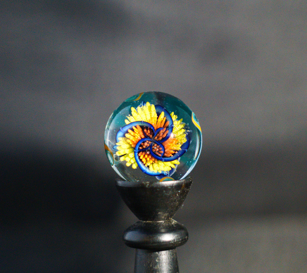 Swirls Over Mosaic Marble 33mm