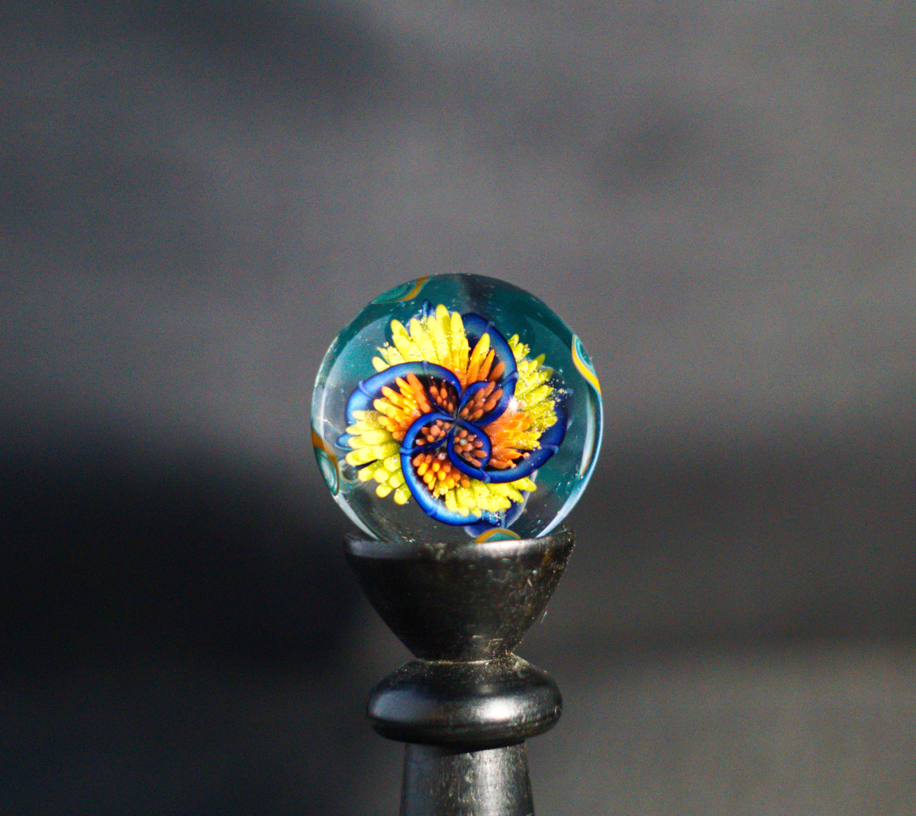 Swirls Over Mosaic Marble 33mm
