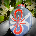 Red, White & Grey Infinity Flat