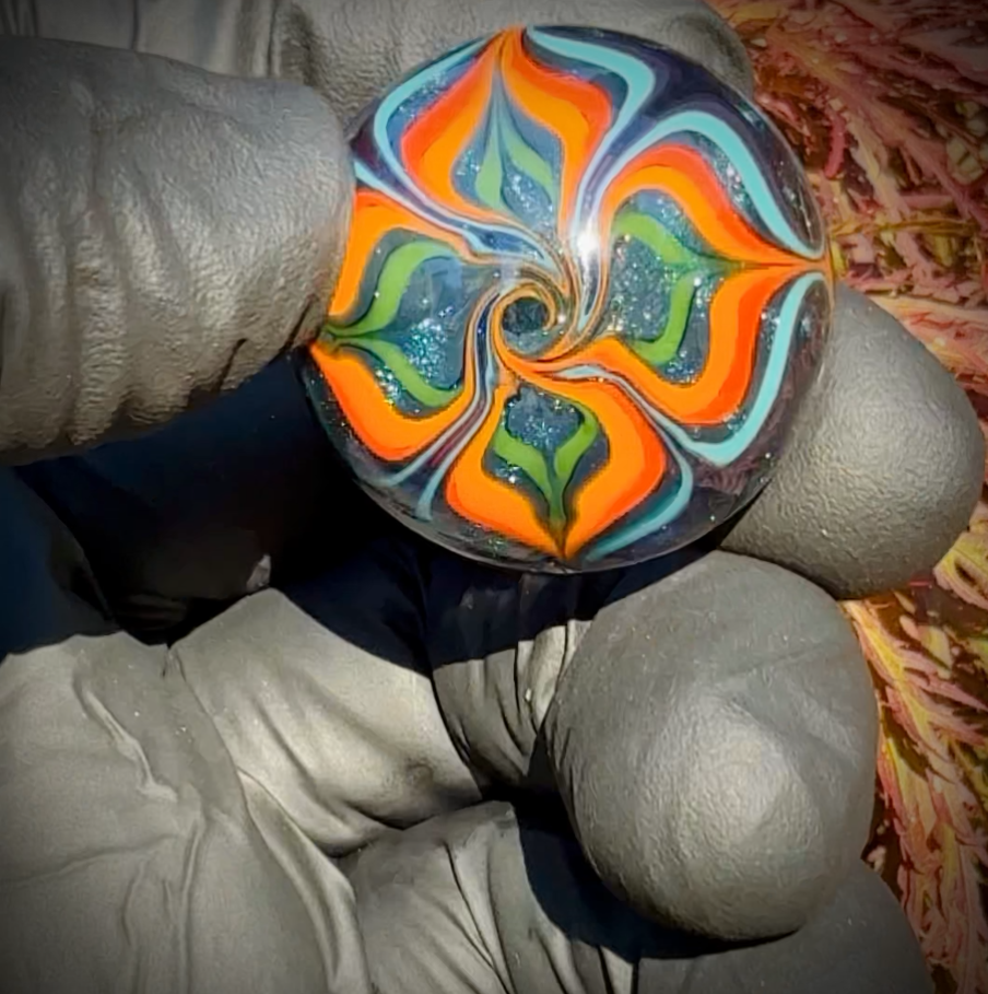 Rainbow Wags Marble