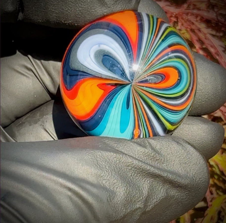 Rainbow Wags Marble