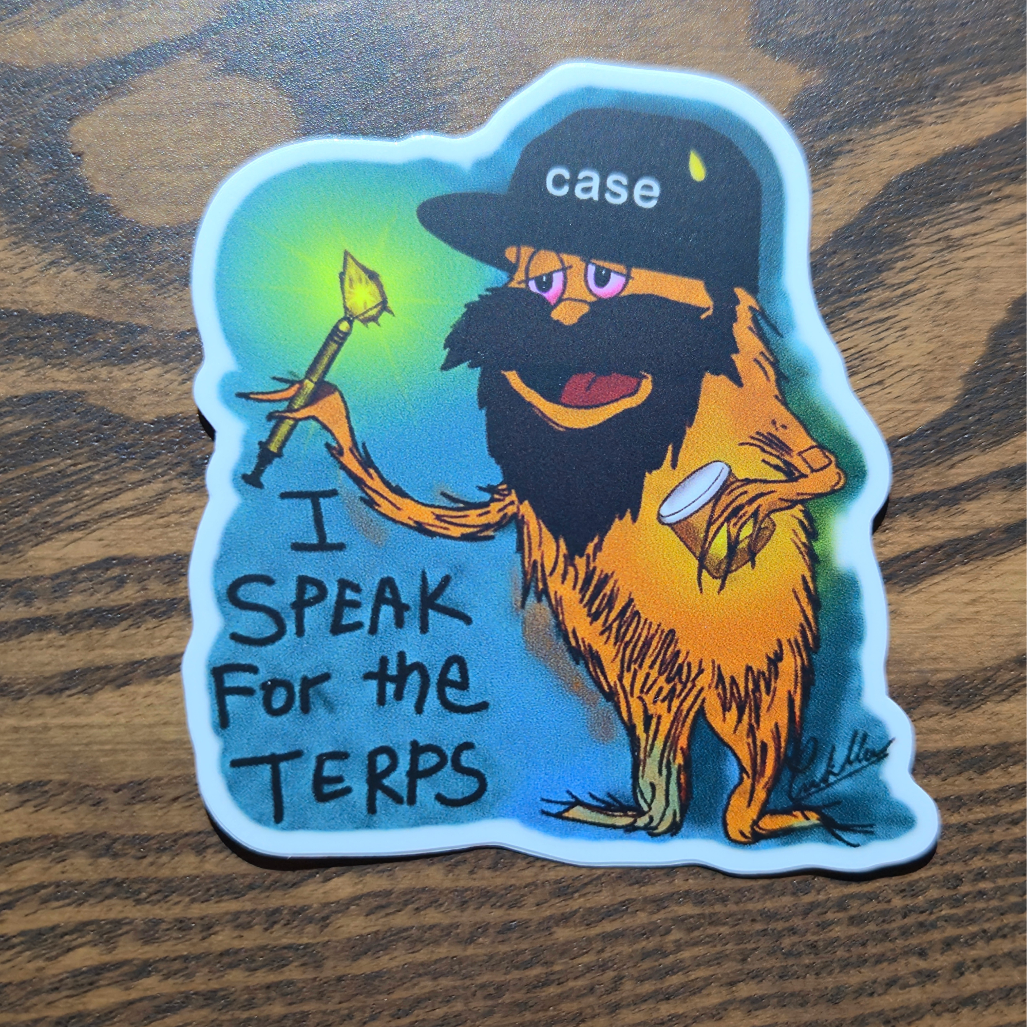 I Speak For The Terps Sticker