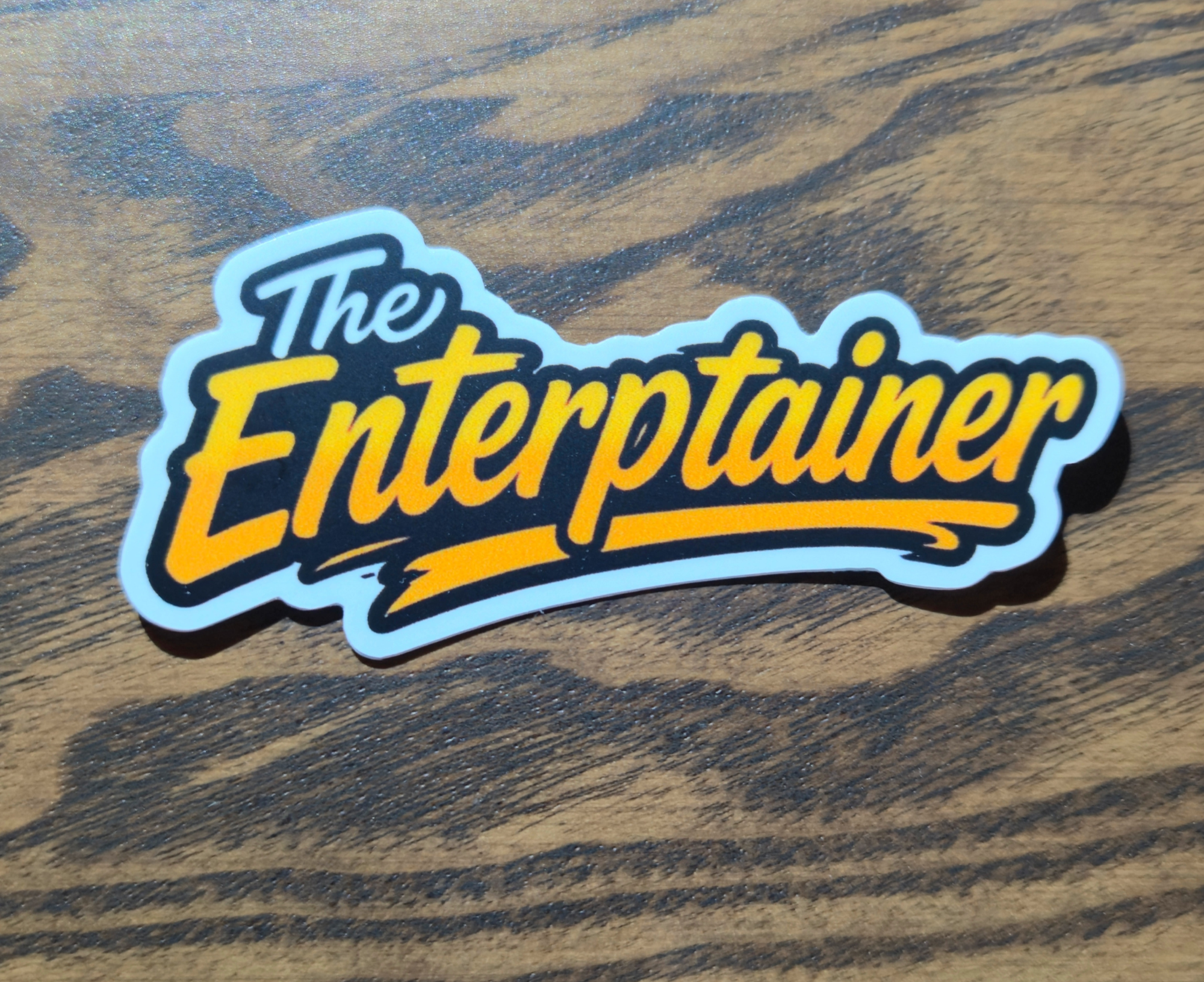 The Enterptainer Logo Sticker