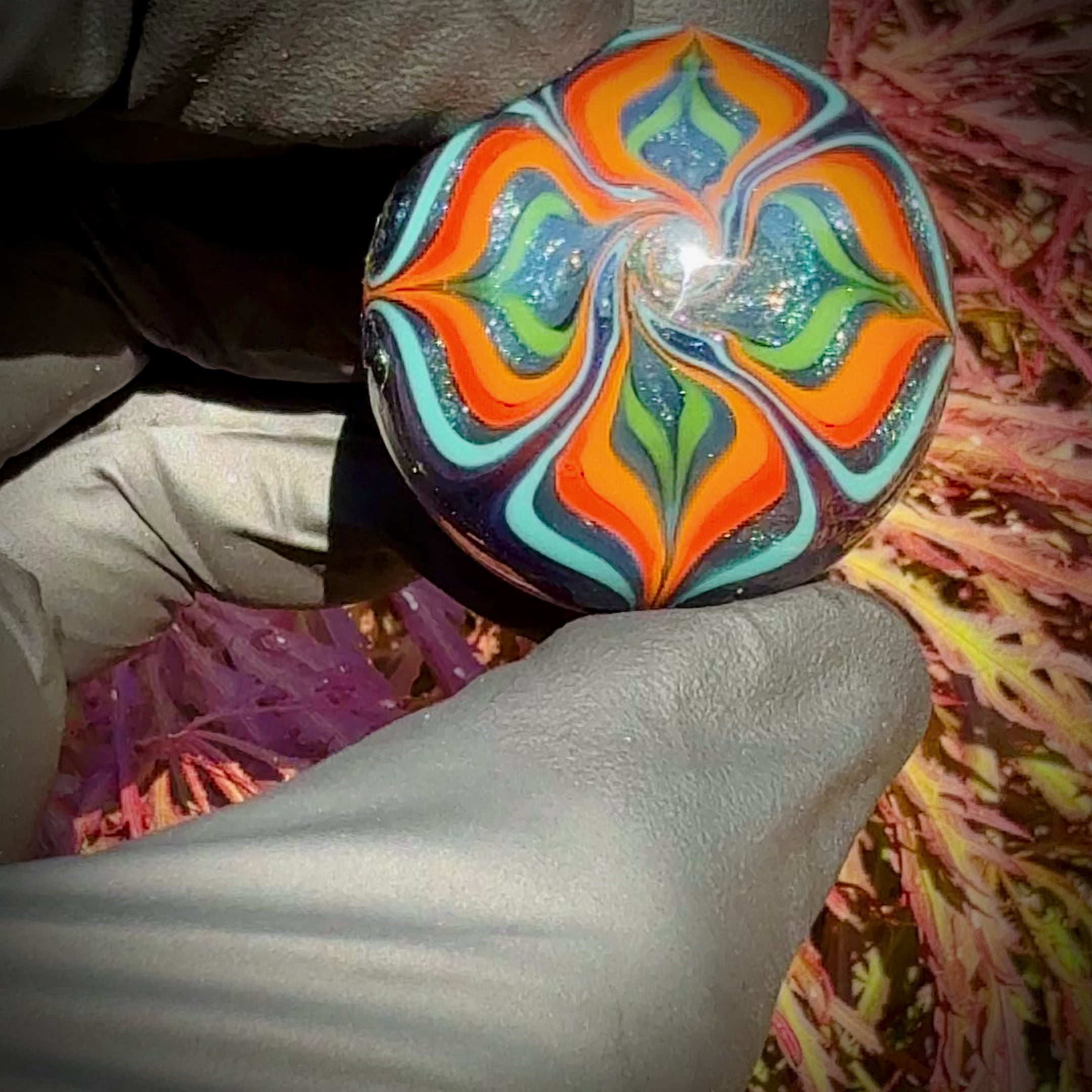 Rainbow Wags Marble